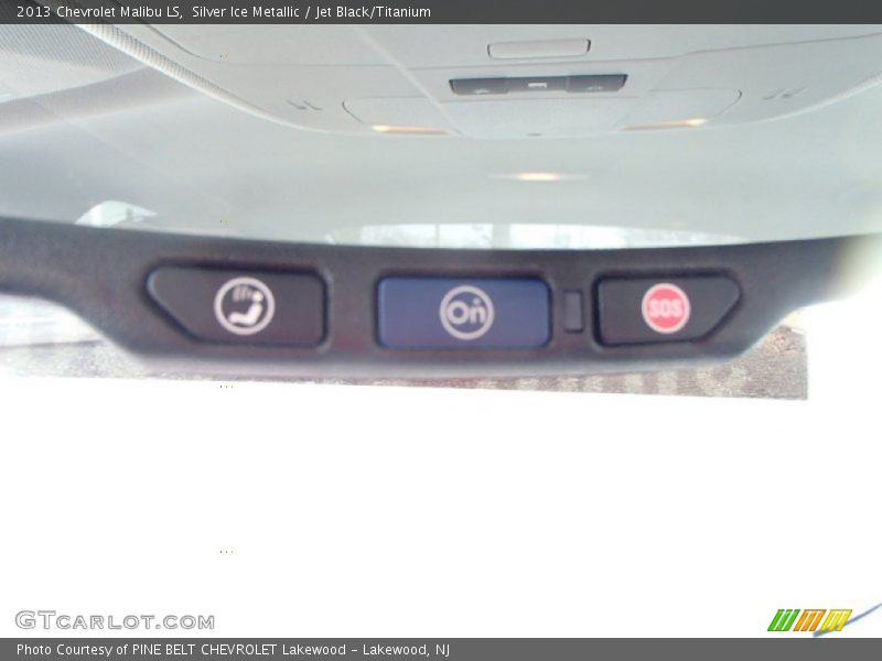 Silver Ice Metallic / Jet Black/Titanium 2013 Chevrolet Malibu LS