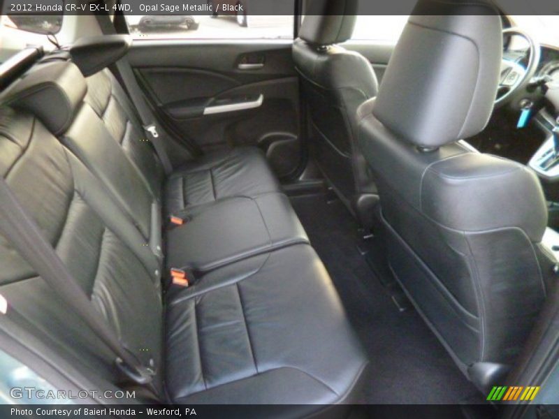 Opal Sage Metallic / Black 2012 Honda CR-V EX-L 4WD