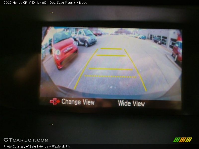 Opal Sage Metallic / Black 2012 Honda CR-V EX-L 4WD