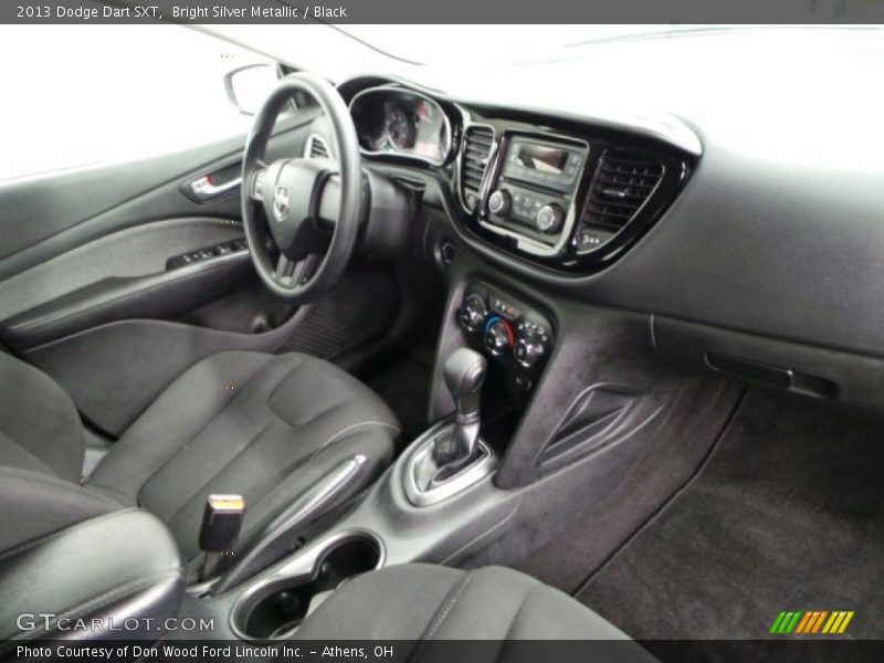 Bright Silver Metallic / Black 2013 Dodge Dart SXT
