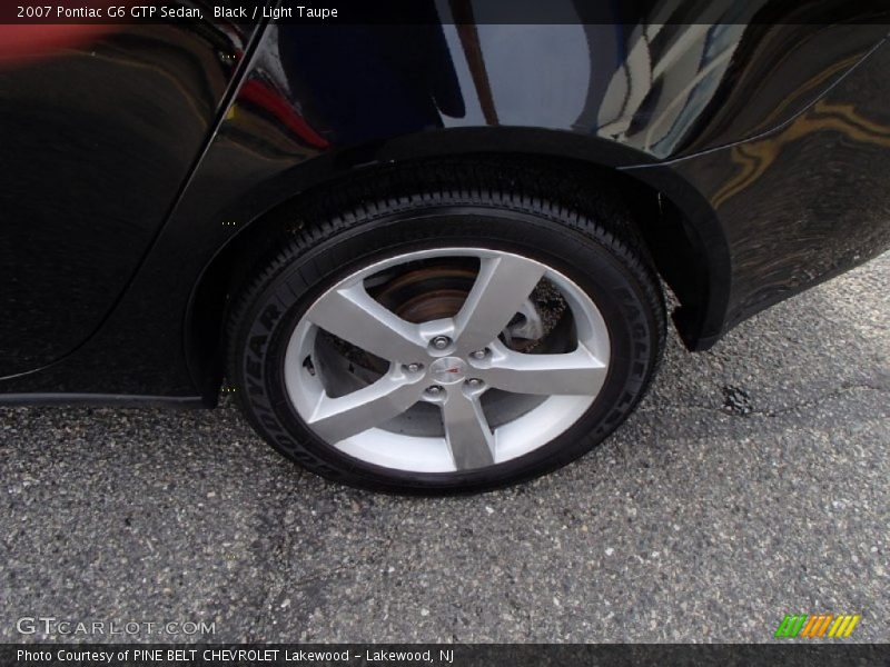 Black / Light Taupe 2007 Pontiac G6 GTP Sedan