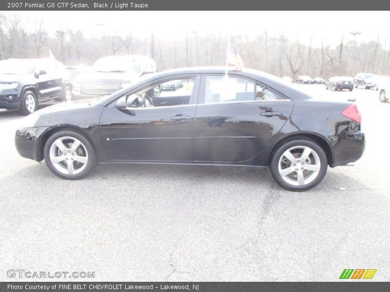 Black / Light Taupe 2007 Pontiac G6 GTP Sedan