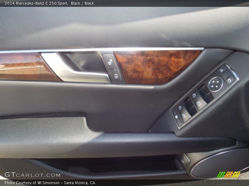 Black / Black 2014 Mercedes-Benz C 250 Sport