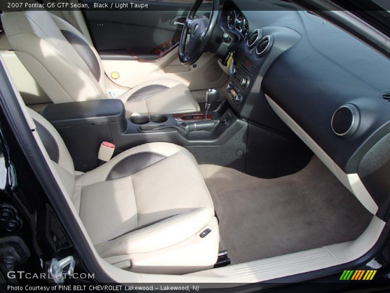 Black / Light Taupe 2007 Pontiac G6 GTP Sedan