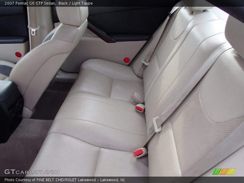 Black / Light Taupe 2007 Pontiac G6 GTP Sedan
