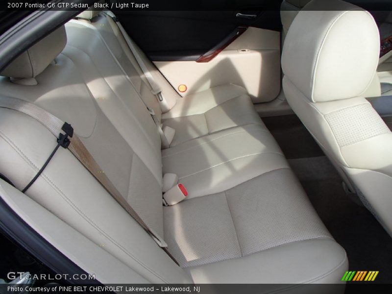 Black / Light Taupe 2007 Pontiac G6 GTP Sedan