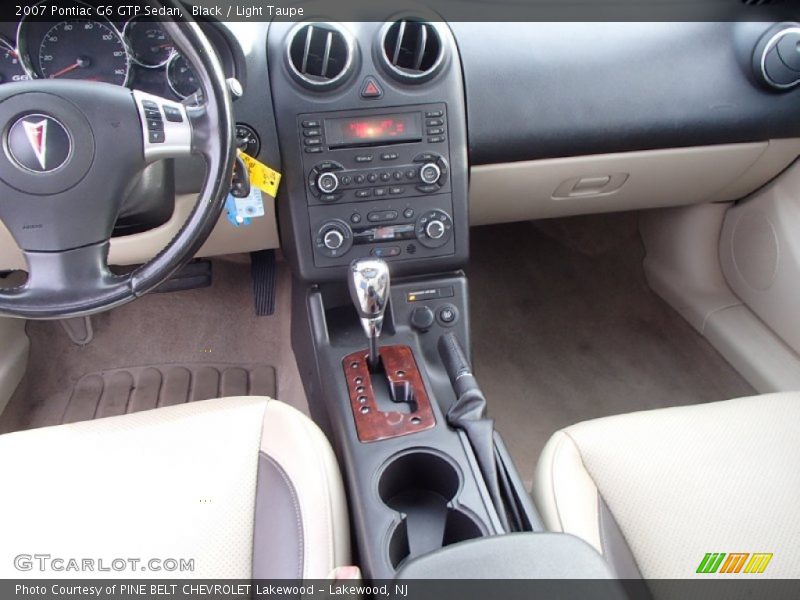 Black / Light Taupe 2007 Pontiac G6 GTP Sedan