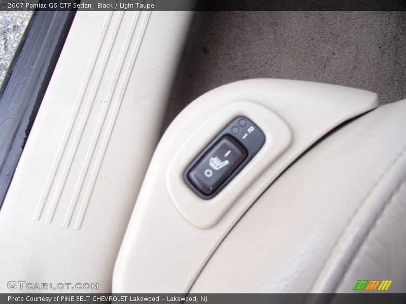 Black / Light Taupe 2007 Pontiac G6 GTP Sedan
