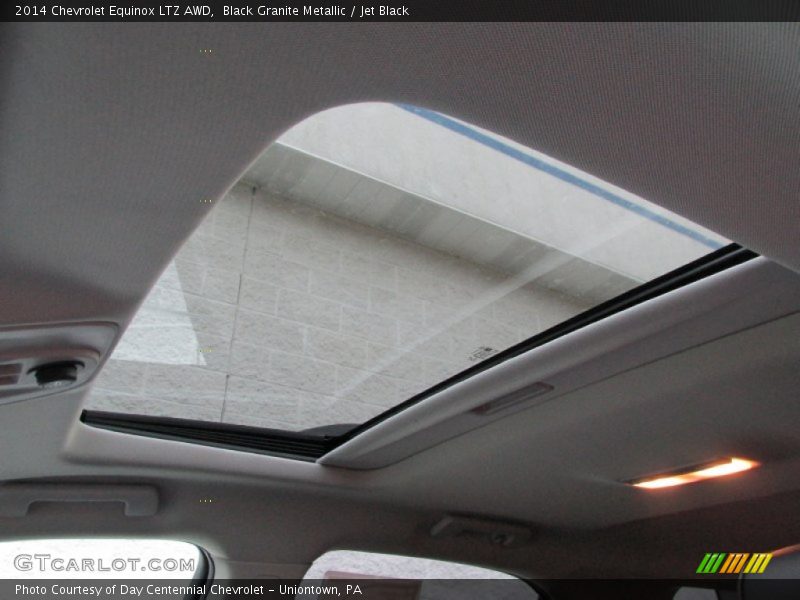 Black Granite Metallic / Jet Black 2014 Chevrolet Equinox LTZ AWD
