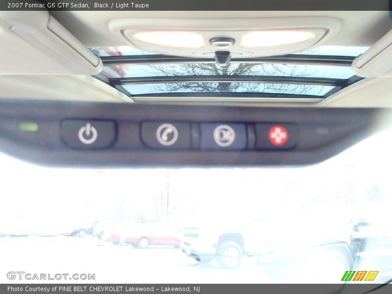 Black / Light Taupe 2007 Pontiac G6 GTP Sedan