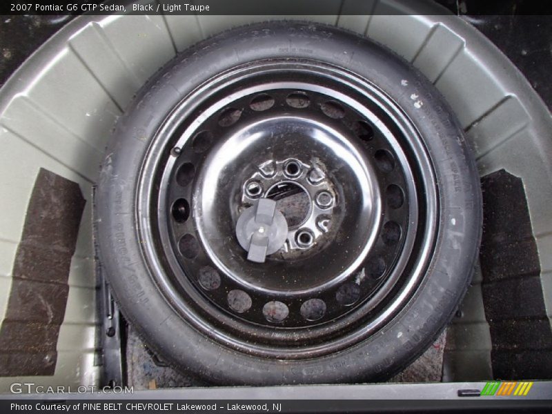 Black / Light Taupe 2007 Pontiac G6 GTP Sedan
