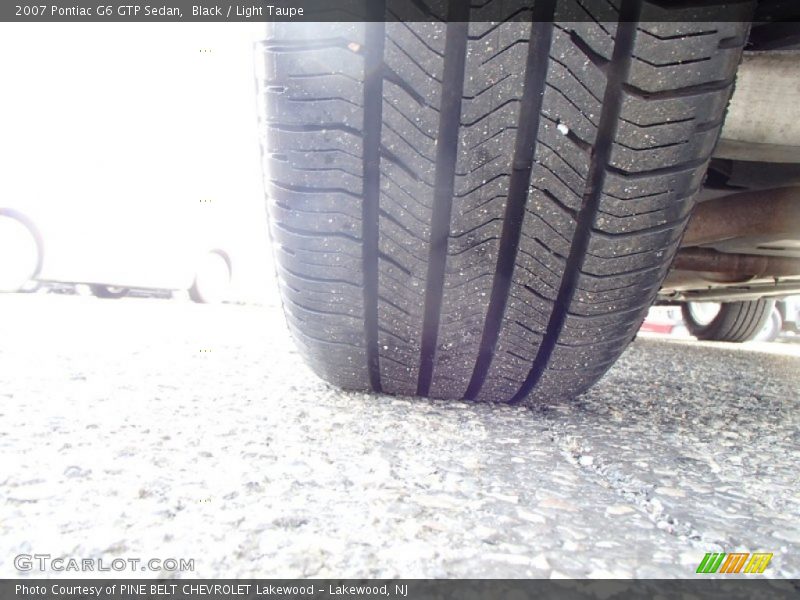 Black / Light Taupe 2007 Pontiac G6 GTP Sedan