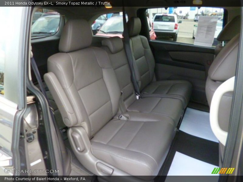 Smoky Topaz Metallic / Truffle 2011 Honda Odyssey EX-L