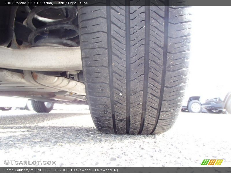 Black / Light Taupe 2007 Pontiac G6 GTP Sedan