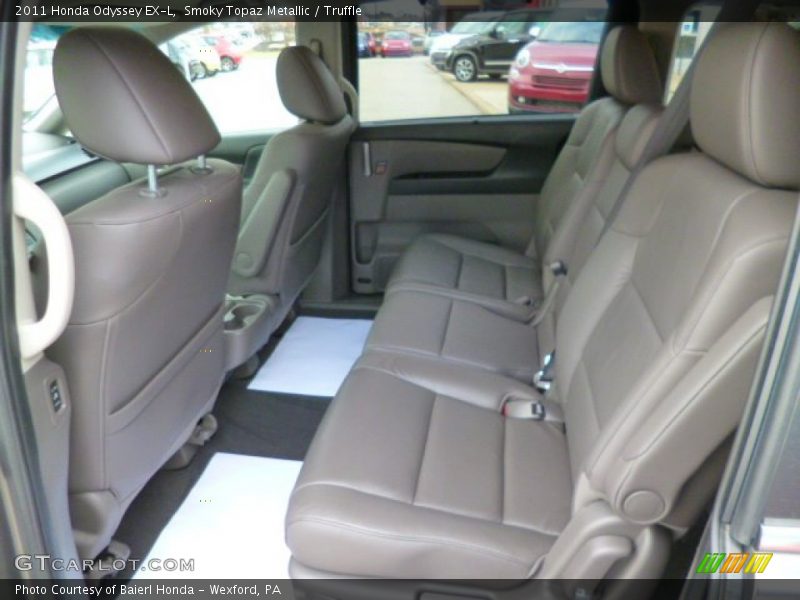 Smoky Topaz Metallic / Truffle 2011 Honda Odyssey EX-L