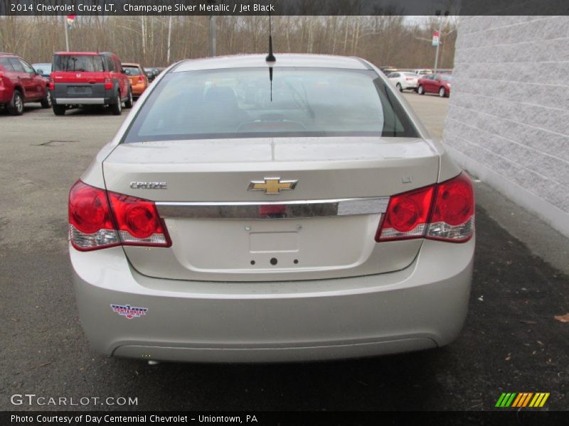 Champagne Silver Metallic / Jet Black 2014 Chevrolet Cruze LT