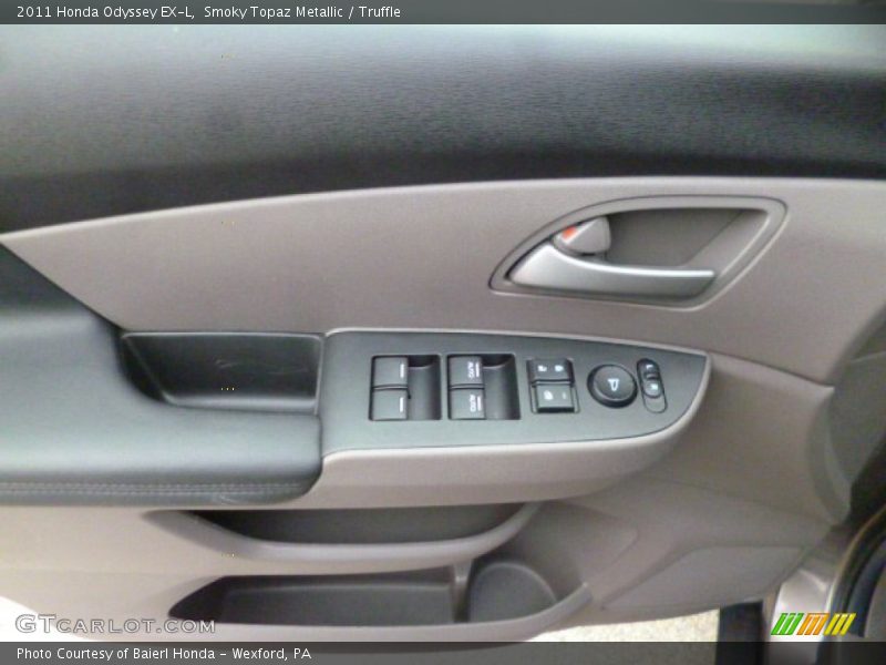 Smoky Topaz Metallic / Truffle 2011 Honda Odyssey EX-L
