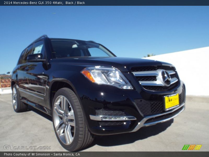 Black / Black 2014 Mercedes-Benz GLK 350 4Matic