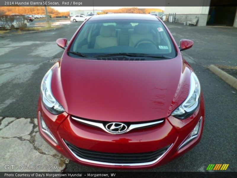  2014 Elantra SE Sedan Red