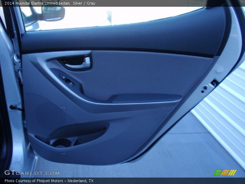Silver / Gray 2014 Hyundai Elantra Limited Sedan