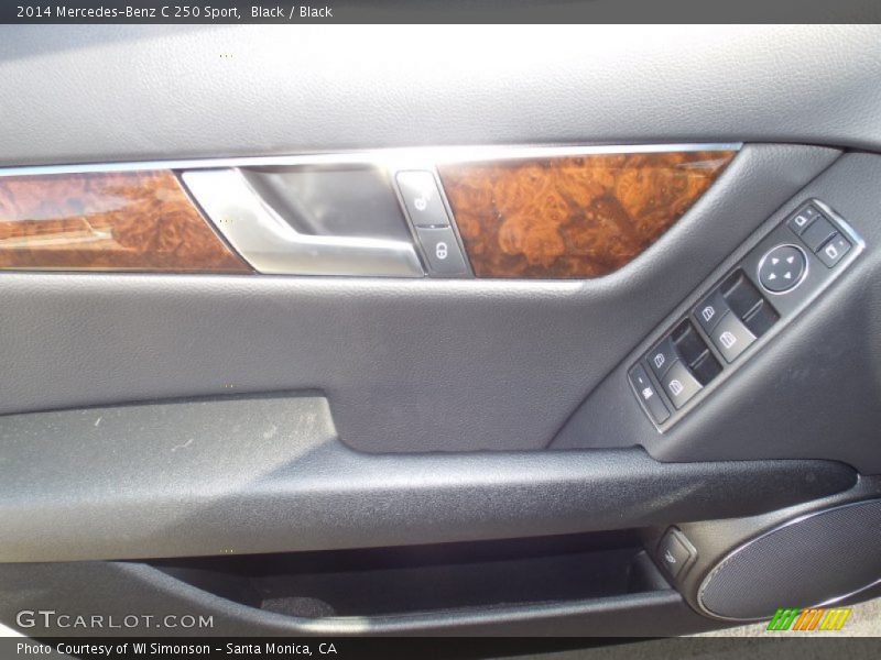 Black / Black 2014 Mercedes-Benz C 250 Sport