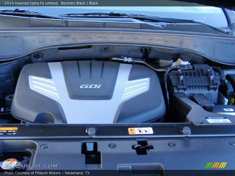  2014 Santa Fe Limited Engine - 3.3 Liter GDI DOHC 24-Valve CVVT V6