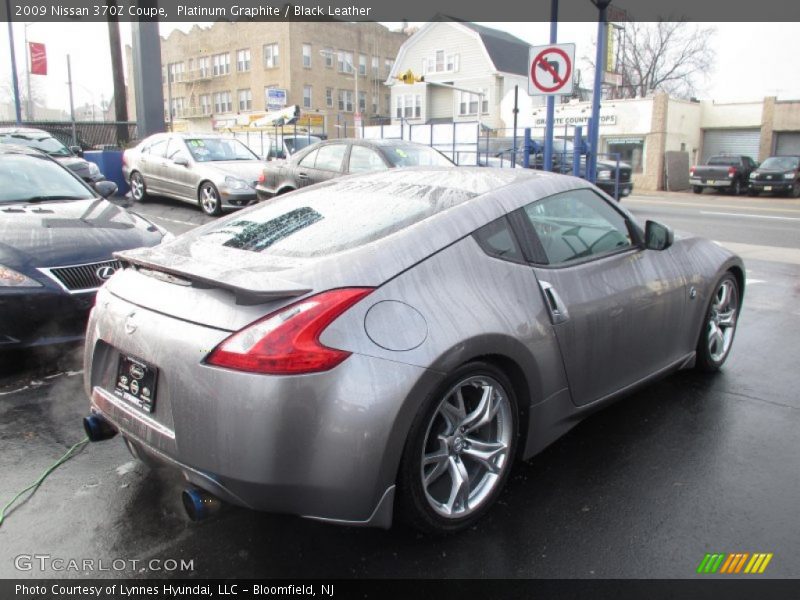 Platinum Graphite / Black Leather 2009 Nissan 370Z Coupe