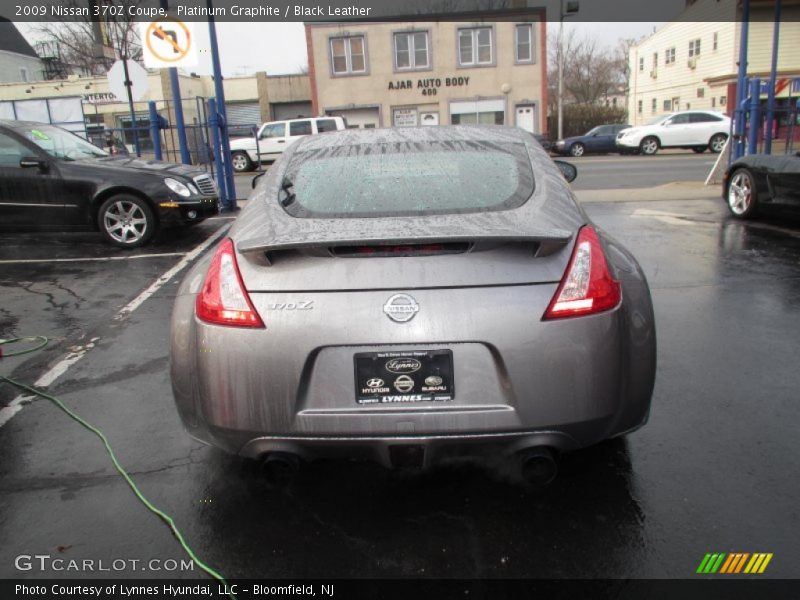Platinum Graphite / Black Leather 2009 Nissan 370Z Coupe