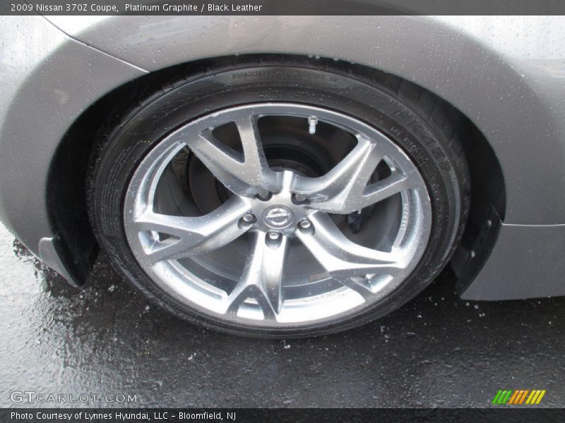 Platinum Graphite / Black Leather 2009 Nissan 370Z Coupe