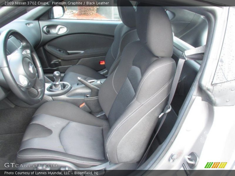 Platinum Graphite / Black Leather 2009 Nissan 370Z Coupe