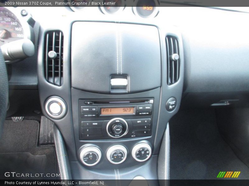 Platinum Graphite / Black Leather 2009 Nissan 370Z Coupe