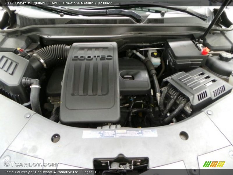 Graystone Metallic / Jet Black 2012 Chevrolet Equinox LT AWD
