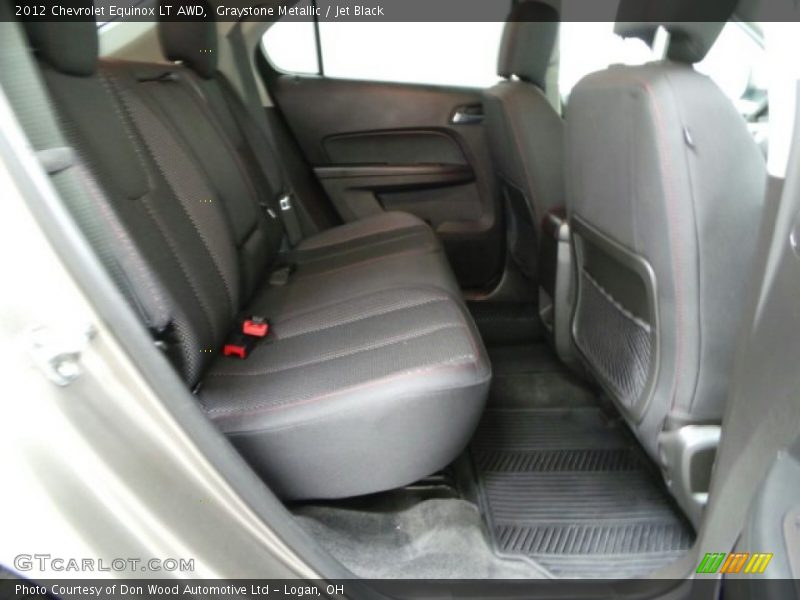 Graystone Metallic / Jet Black 2012 Chevrolet Equinox LT AWD