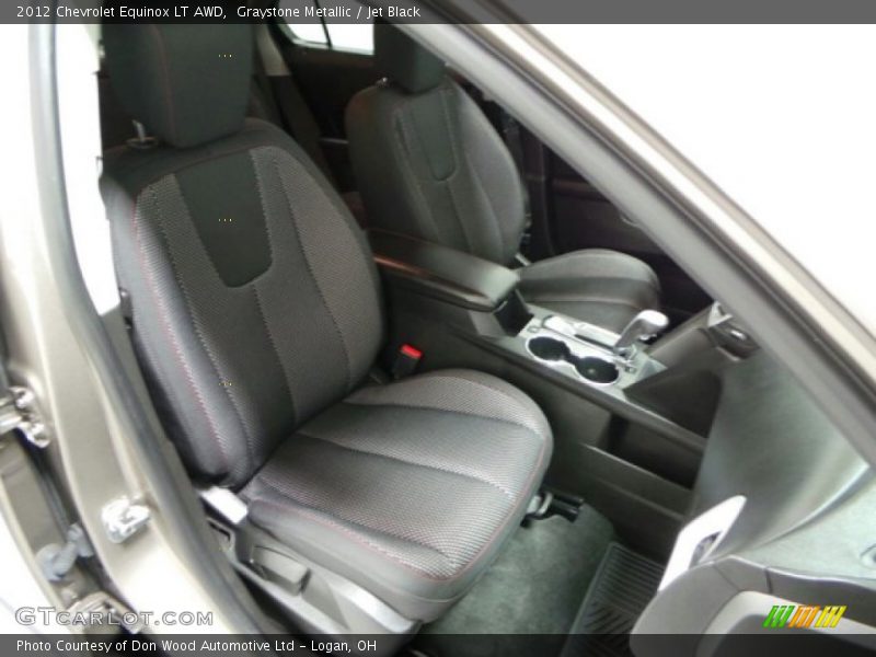 Graystone Metallic / Jet Black 2012 Chevrolet Equinox LT AWD
