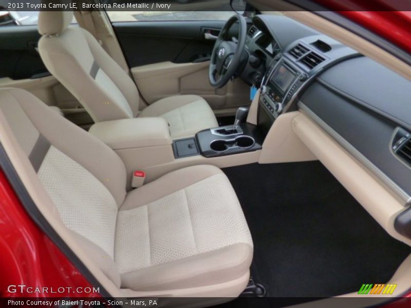 Barcelona Red Metallic / Ivory 2013 Toyota Camry LE