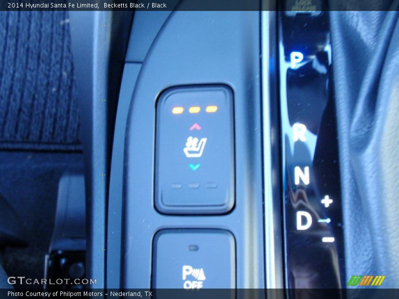 Becketts Black / Black 2014 Hyundai Santa Fe Limited