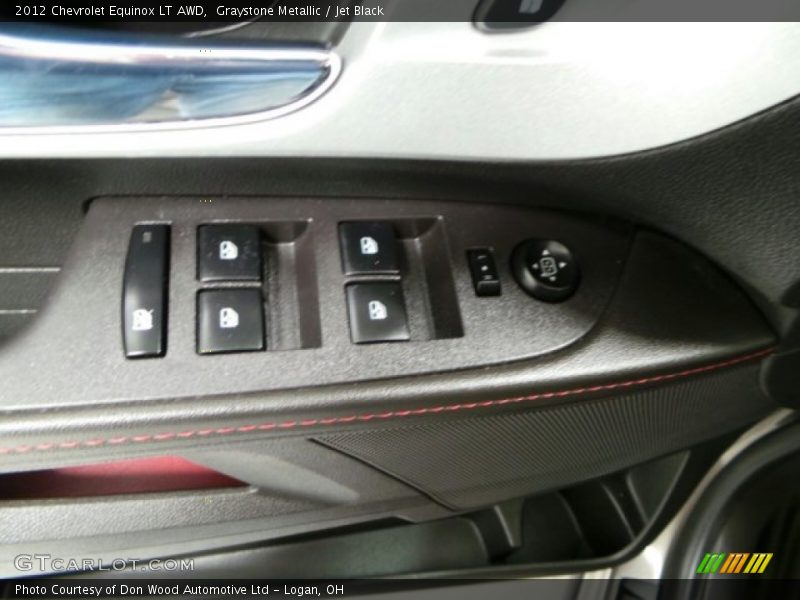 Graystone Metallic / Jet Black 2012 Chevrolet Equinox LT AWD