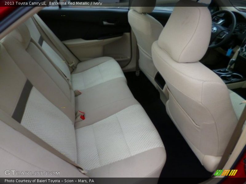 Barcelona Red Metallic / Ivory 2013 Toyota Camry LE