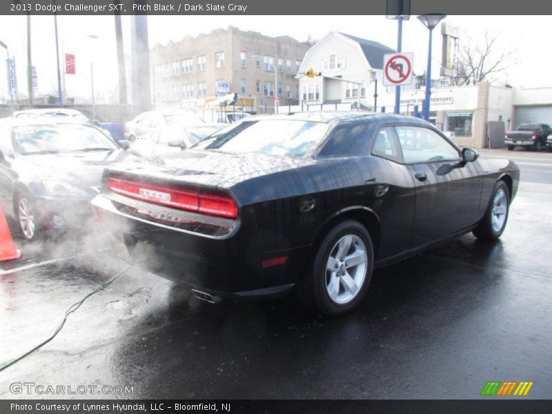 Pitch Black / Dark Slate Gray 2013 Dodge Challenger SXT