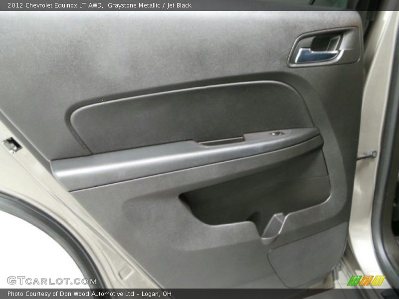 Graystone Metallic / Jet Black 2012 Chevrolet Equinox LT AWD
