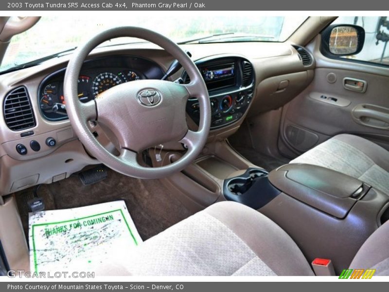 Phantom Gray Pearl / Oak 2003 Toyota Tundra SR5 Access Cab 4x4