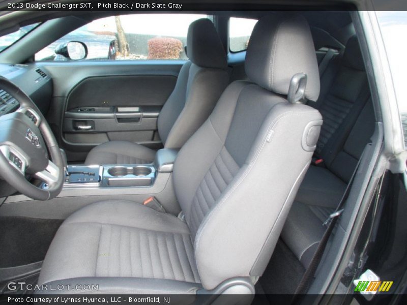 Pitch Black / Dark Slate Gray 2013 Dodge Challenger SXT