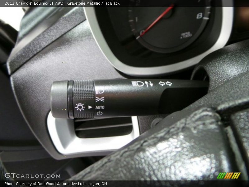 Graystone Metallic / Jet Black 2012 Chevrolet Equinox LT AWD