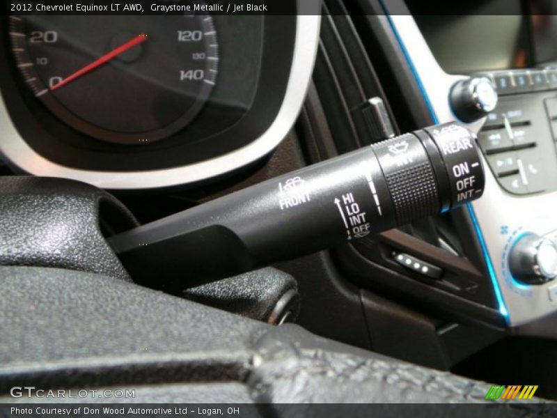 Graystone Metallic / Jet Black 2012 Chevrolet Equinox LT AWD