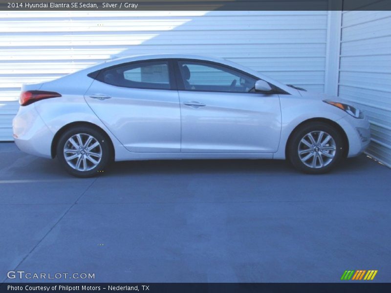 Silver / Gray 2014 Hyundai Elantra SE Sedan