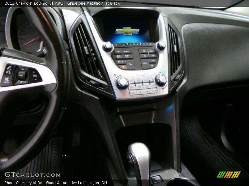 Graystone Metallic / Jet Black 2012 Chevrolet Equinox LT AWD