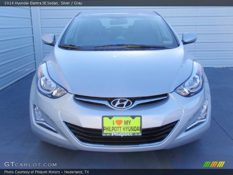 Silver / Gray 2014 Hyundai Elantra SE Sedan
