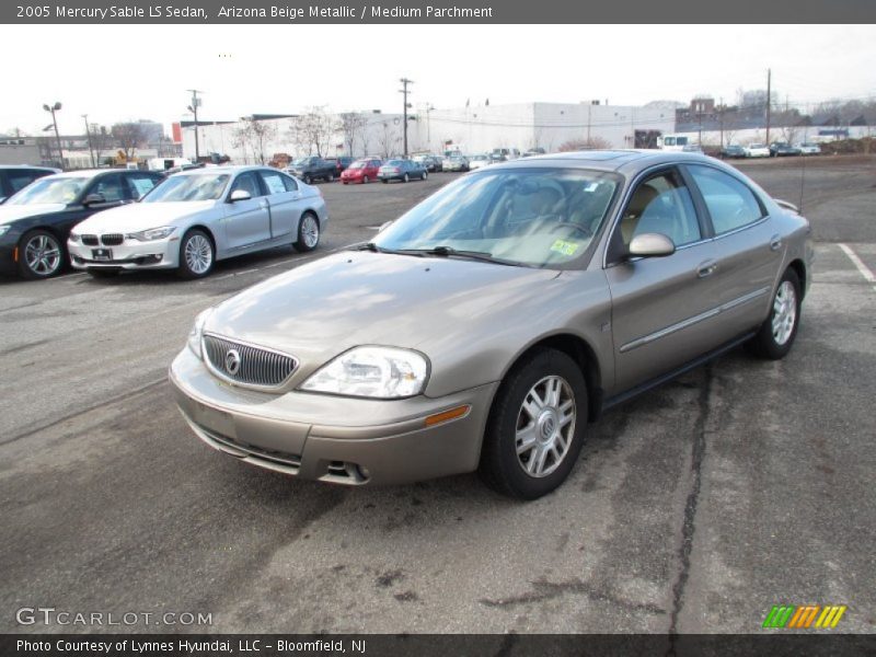 Arizona Beige Metallic / Medium Parchment 2005 Mercury Sable LS Sedan