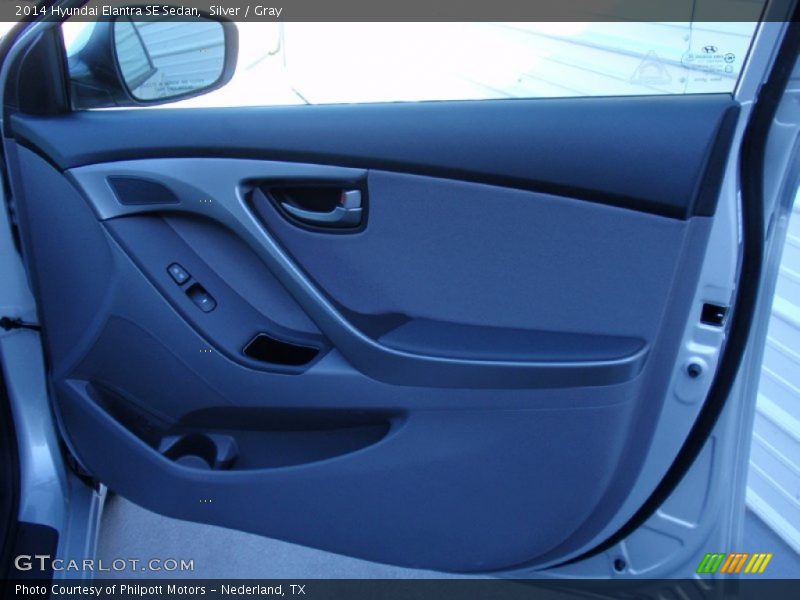 Silver / Gray 2014 Hyundai Elantra SE Sedan