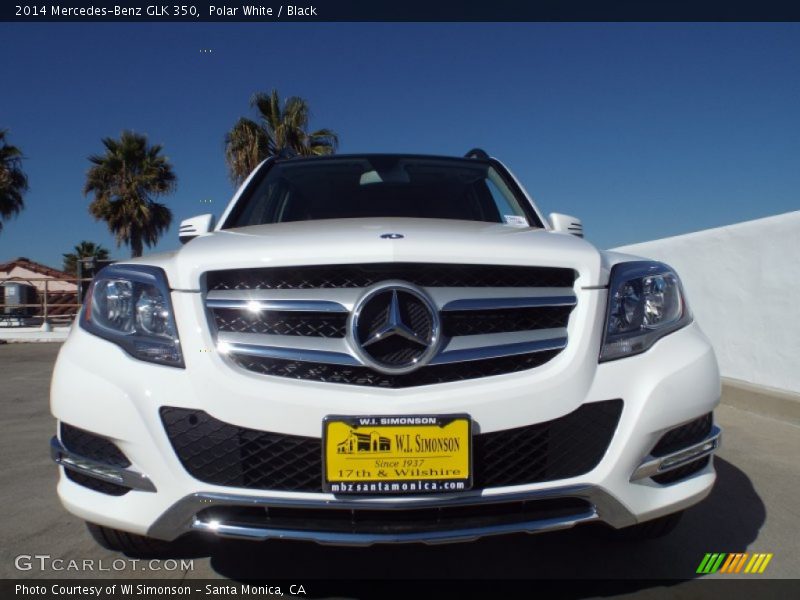 Polar White / Black 2014 Mercedes-Benz GLK 350